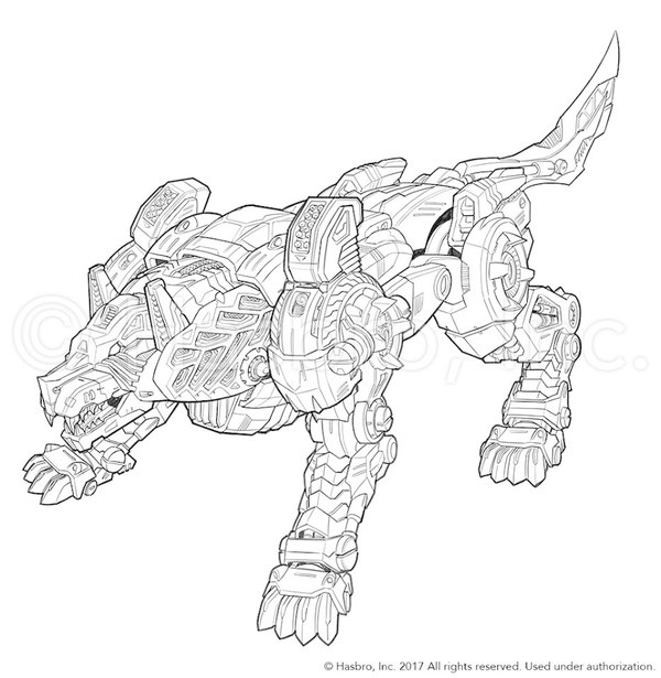 Titans Return Deluxe Wolfwire   Concept Art For Modern Weirdwolf Figure By Emiliano Santalucia  (1 of 2)